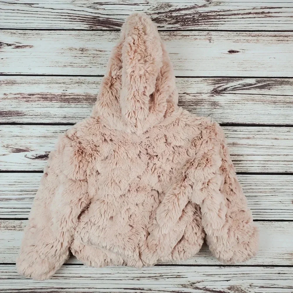 Donna Salyers Fabulous Furs XXS 2-3 Faux Fur Coat